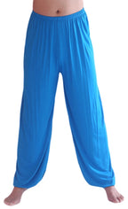 AvaCostume Men's Lightweight Loose Yoga Pants Elastic Waist Modal Yoga Harem Pants