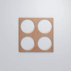 Ekena Millwork WALW16X16X0375WEMMF Wembley 3/8"T Decorative Fretwork Wall Panels, 15 3/8"W X 15 3/8"H, MDF