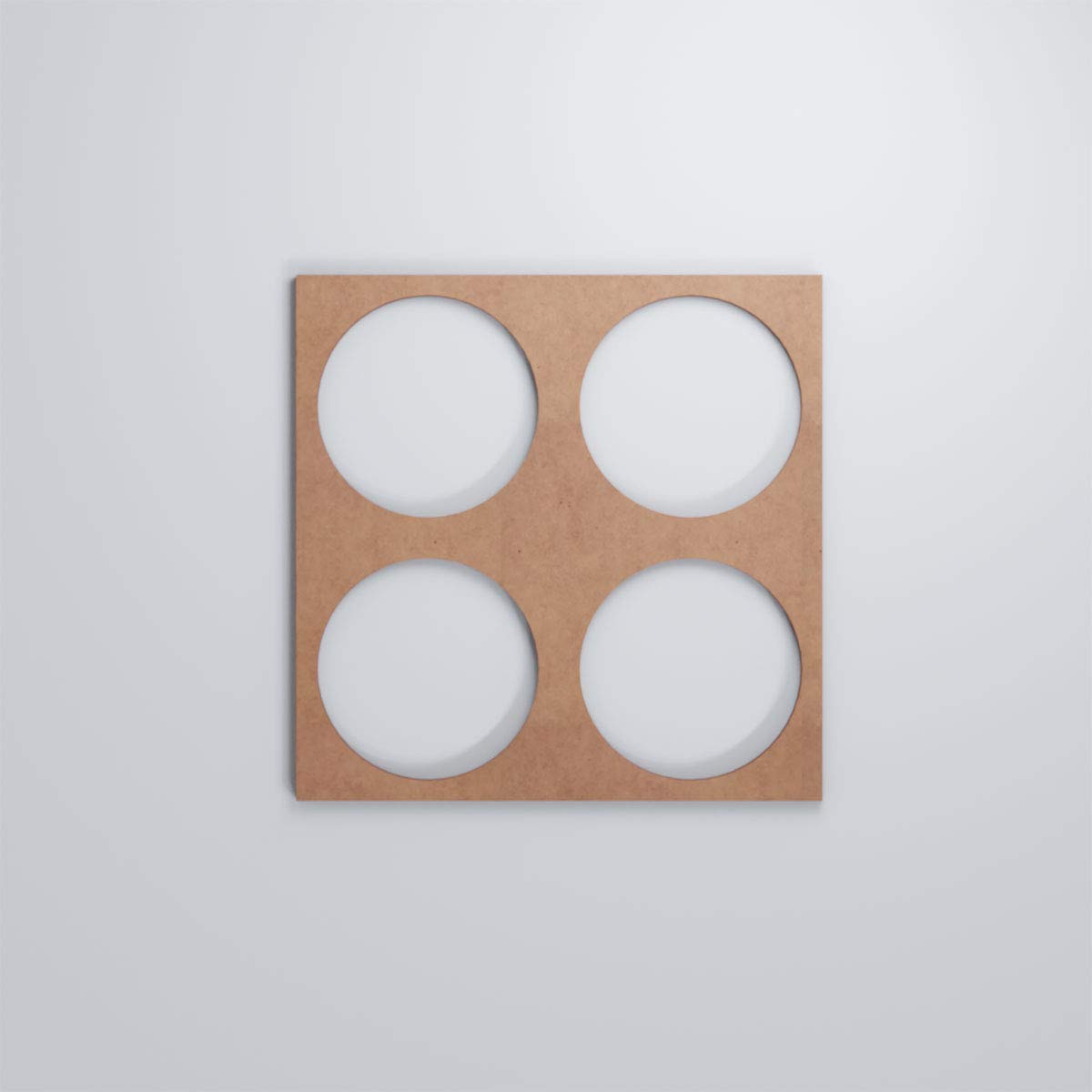 Ekena Millwork WALW16X16X0375WEMMF Wembley 3/8"T Decorative Fretwork Wall Panels, 15 3/8"W X 15 3/8"H, MDF