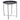 Home Basics , Matte Grey Foldable Round Multi-Purpose Metal Side Accent, Coffee, End Table for Bedroom, Living Room