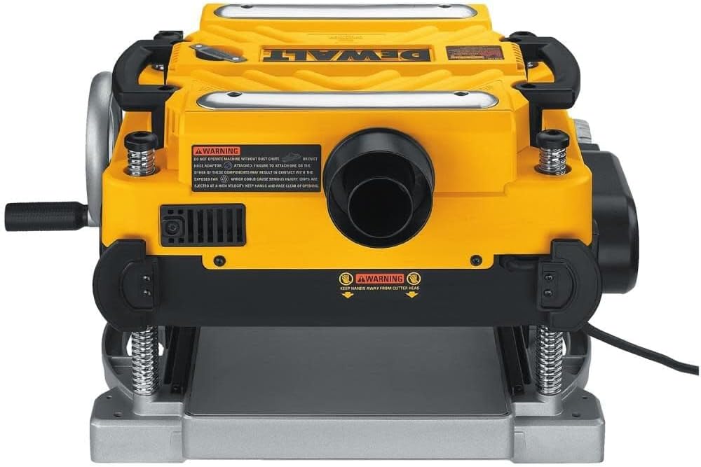 DEWALT Thickness Planer, Two Speed, 13-inch, 15 Amp, 20,000 RPM Motor (DW735X)