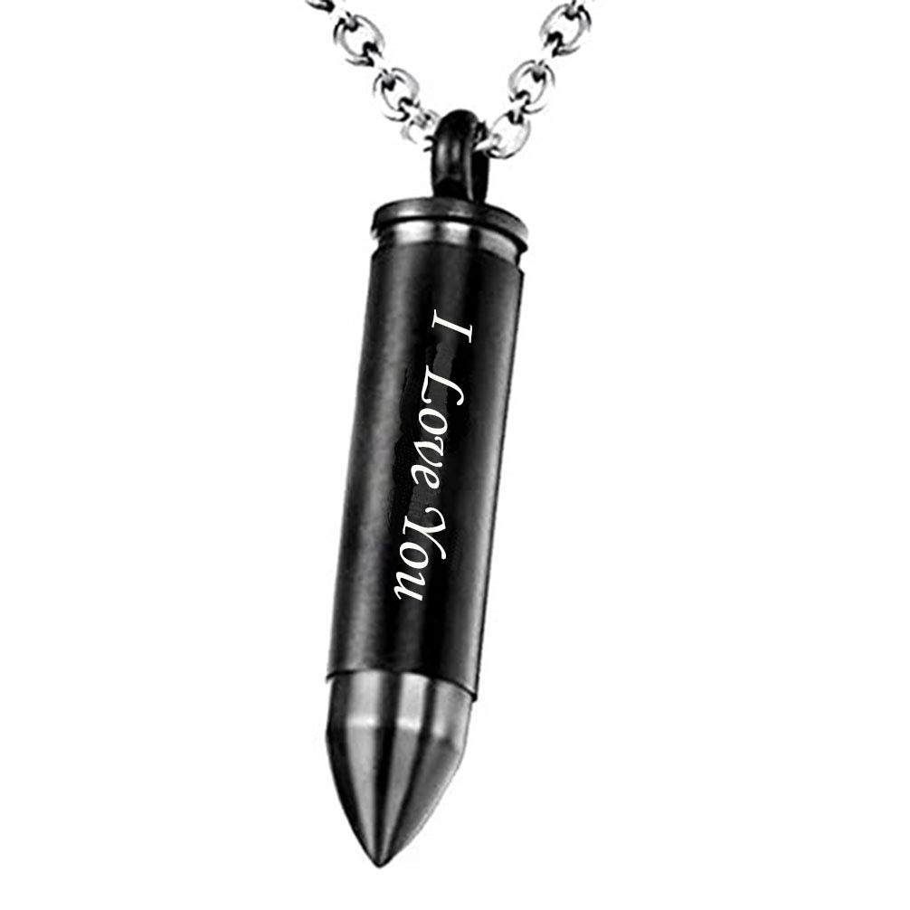 Celtic Cross Bullet Urn Necklaces for Ashes Cremation Jewelry Keepsake Memorial Pendant