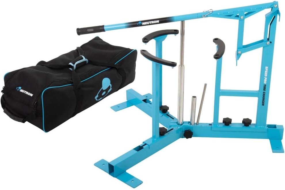 Neutron Speed Pro Dirt Bike and Dual Sport Tire Changer/Bead Breaker/Mousse Changer/Suitable for Tubes