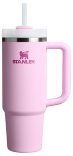 STANLEY Quencher H2.0 Tumbler with Handle and Straw 14 oz | Flowstate 3-Position Lid | Cup Holder Compatible for Travel | Insulated Stainless Steel Cup | BPA-Free | Azure