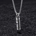 2PCS Urn Necklaces for Ashes, Cremation Necklack for Ashes, Urn Necklaces for Ashes for Women Men, Cremation Jewelry Locket Stainless Steel Keepsake Waterproof Memorial Pend…