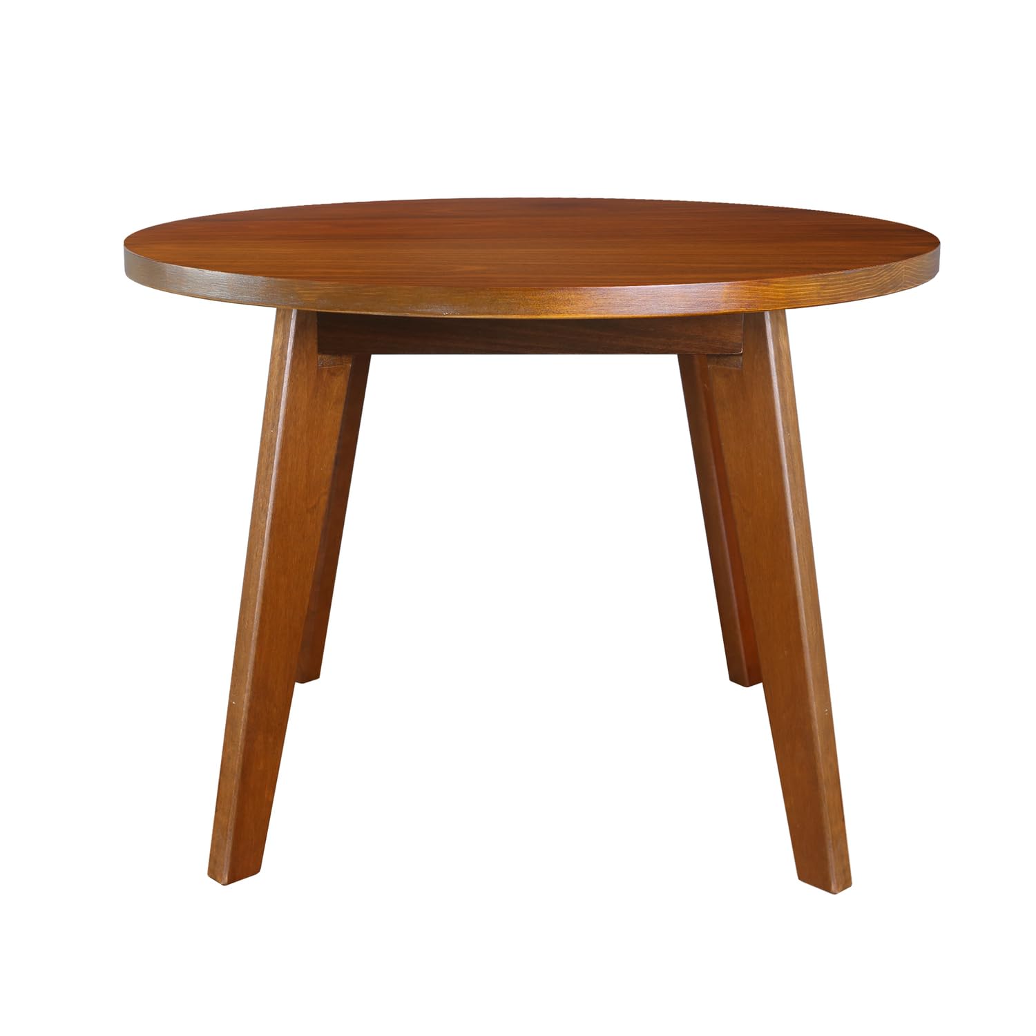 American Trails Genuine 100% Hardwood Round Coffee Table - Hand-Wiped Walnut