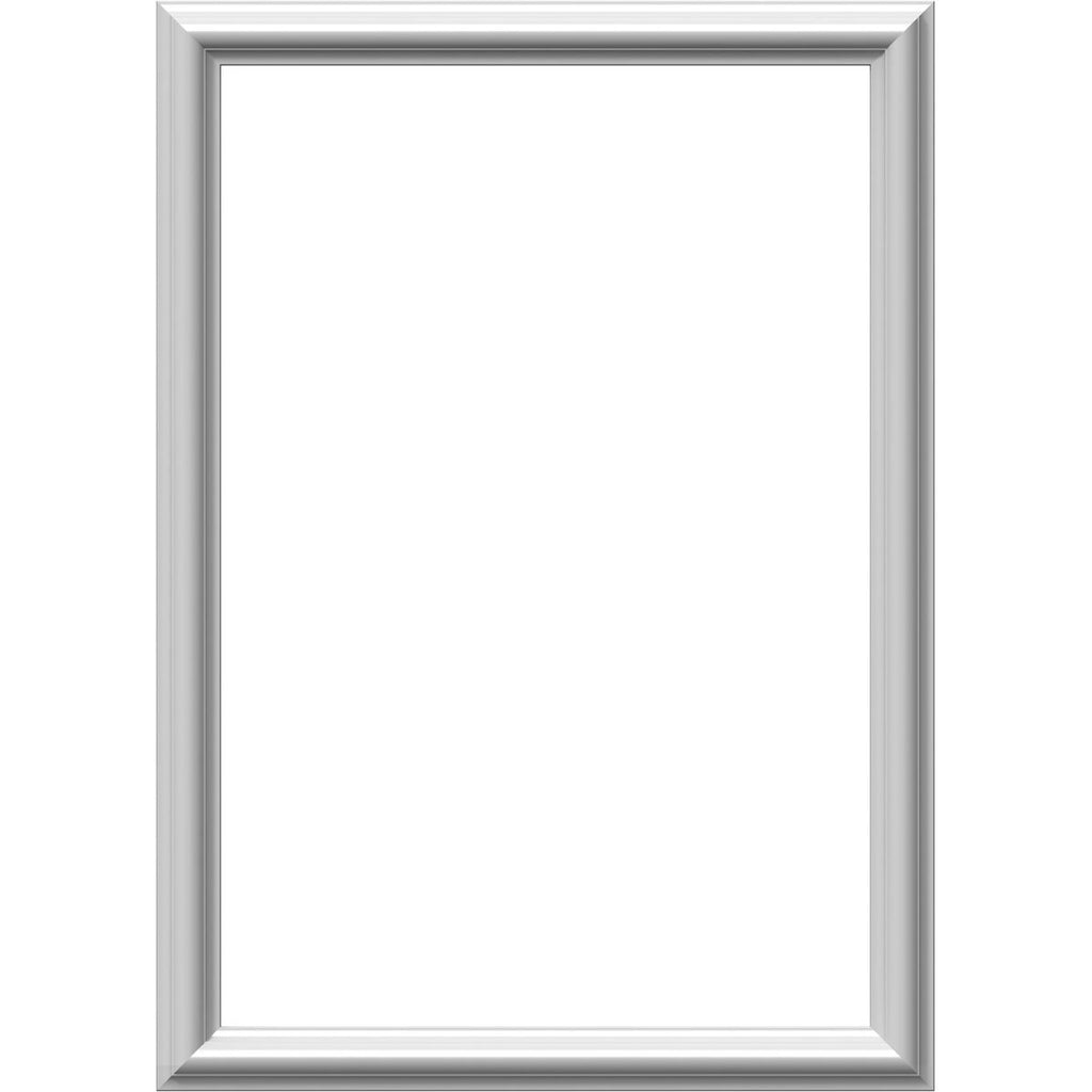 Ekena Millwork PNL20X28AS-01-CASE-4 Ashford Molded Classic Wainscot Wall Panel, 20-in. W x 28-in. H, Factory Primed White, 4 Count