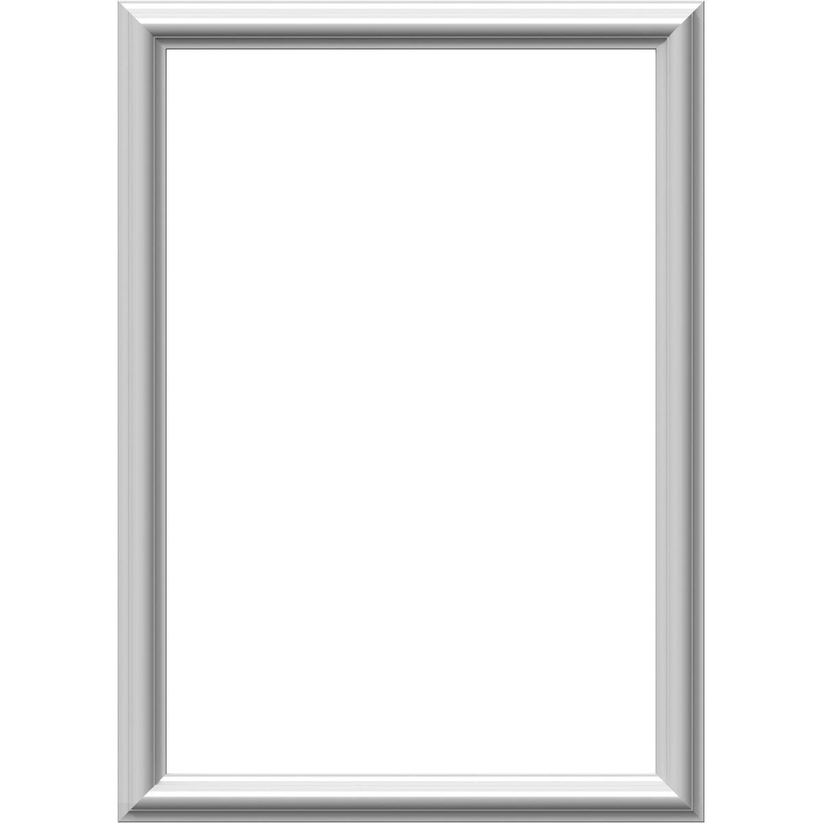 Ekena Millwork PNL20X28AS-01-CASE-4 Ashford Molded Classic Wainscot Wall Panel, 20-in. W x 28-in. H, Factory Primed White, 4 Count