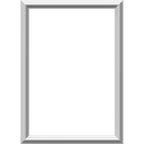 Ekena Millwork PNL20X28AS-01-CASE-4 Ashford Molded Classic Wainscot Wall Panel, 20-in. W x 28-in. H, Factory Primed White, 4 Count