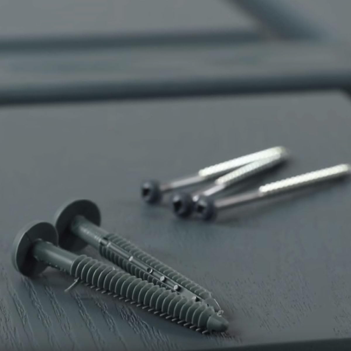 Ekena Millwork LS3C12X03200BL Lifetime Vinyl, TailorMade Three Spaced, Board-n-Batten, w Loks Shutters (Per Pair), 32-in. H, Black