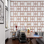 Ekena Millwork WALW16X16X0375OTSCH Otis 3/8"T Decorative Fretwork Wall Panels, 15 3/8"W X 15 3/8"H, Cherry