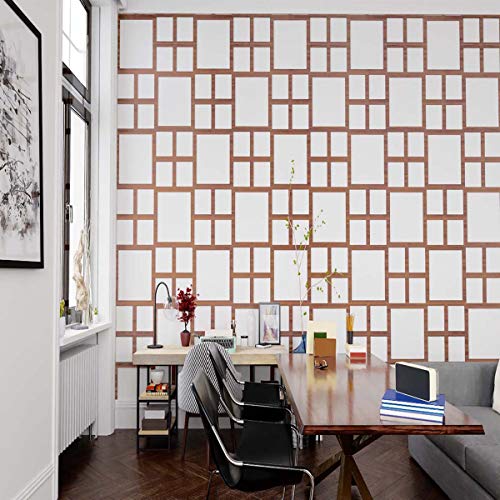 Ekena Millwork WALW16X16X0375WEMMF Wembley 3/8"T Decorative Fretwork Wall Panels, 15 3/8"W X 15 3/8"H, MDF