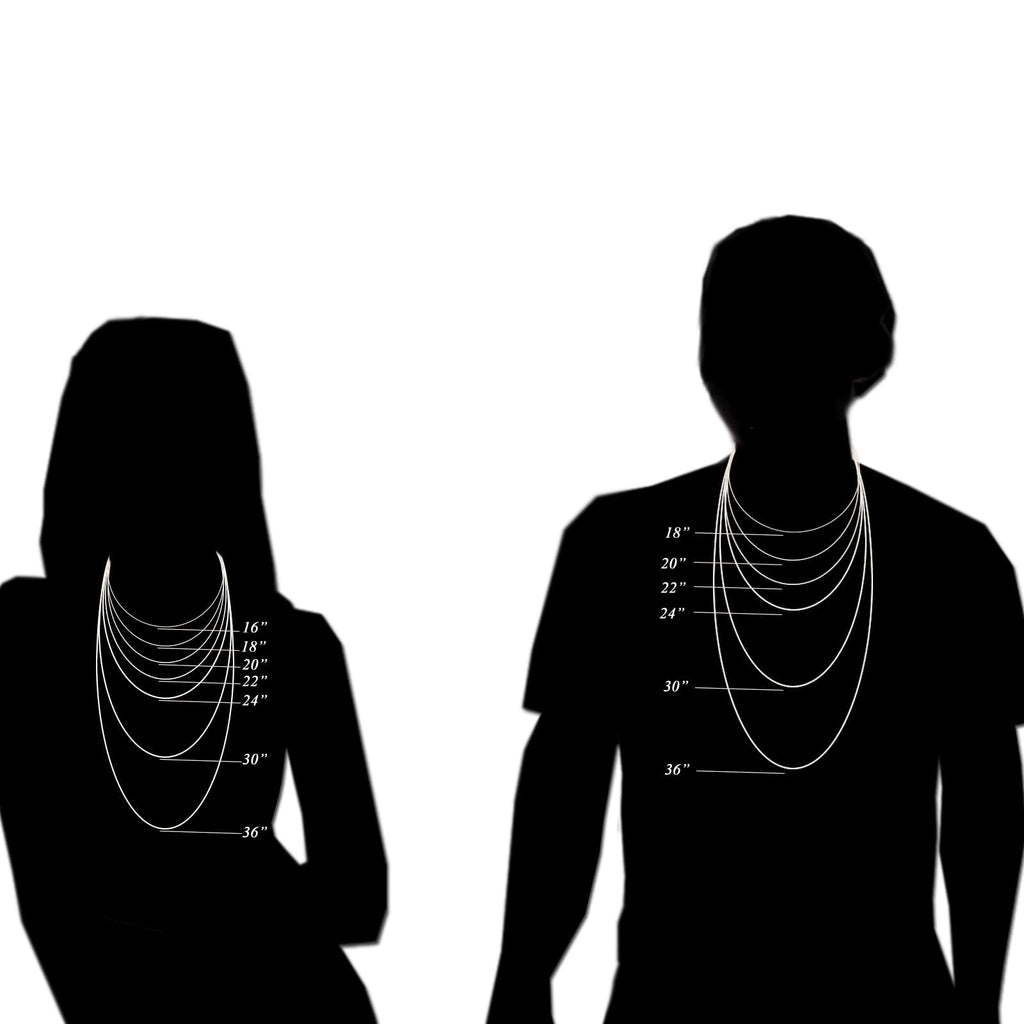 DIFINES Corrente de Corda de 3mm com Corte Diamante em Ouro Amarelo Maciço 14k Real com Fecho Lagosta, Presentes Ideais para Mulheres ou Homens - 16"