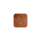 Thaivor Bubble Letter Necklace Gold Initial Necklaces for Women Trendy 14K Gold Plated Dainty Charm Pendant Name Necklace Personalized Gold Jewelry Gift for Women