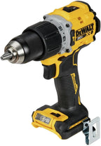 DEWALT 20V MAX Hammer Drill, 1/2", Cordless and Brushless, Compact With 2-Speed Setting, Bare Tool Only (DCD805B)