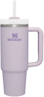 STANLEY Quencher H2.0 Tumbler with Handle and Straw 14 oz | Flowstate 3-Position Lid | Cup Holder Compatible for Travel | Insulated Stainless Steel Cup | BPA-Free | Azure