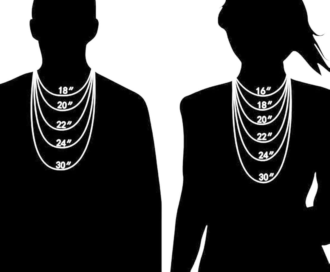 rapmoven 14k ægte guldbelagt solid reb diamant skåret kæde halskæde med hummerlås, smykkegave til kvinder eller mænd, 2,5 mm, 22 tommer