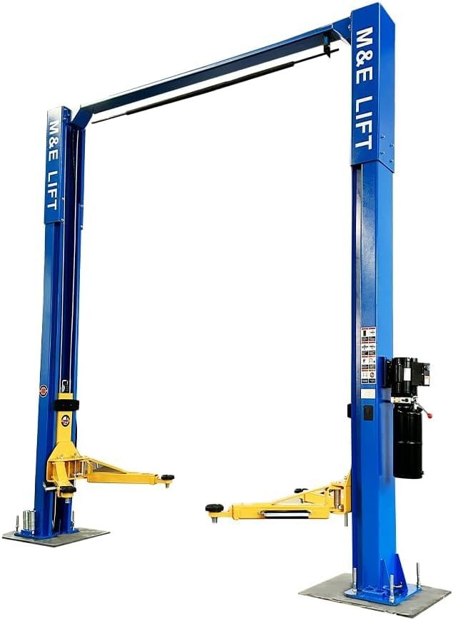 ME-LM110S Two Post Lift/2 Post Lift Auto Lift 220V Car Lift with 11000Lbs Lifting Cpacity Shop Equipment
