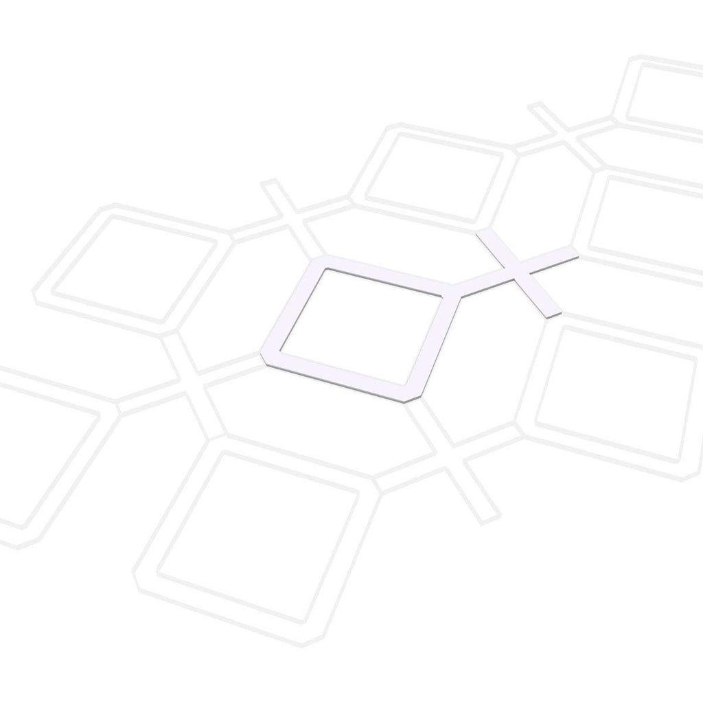 Ekena Millwork 39 "W x 23 3/8"H x 3/8"T Large Cameron Decorative Fretwork Wall Panels in Architectural Grade PVC