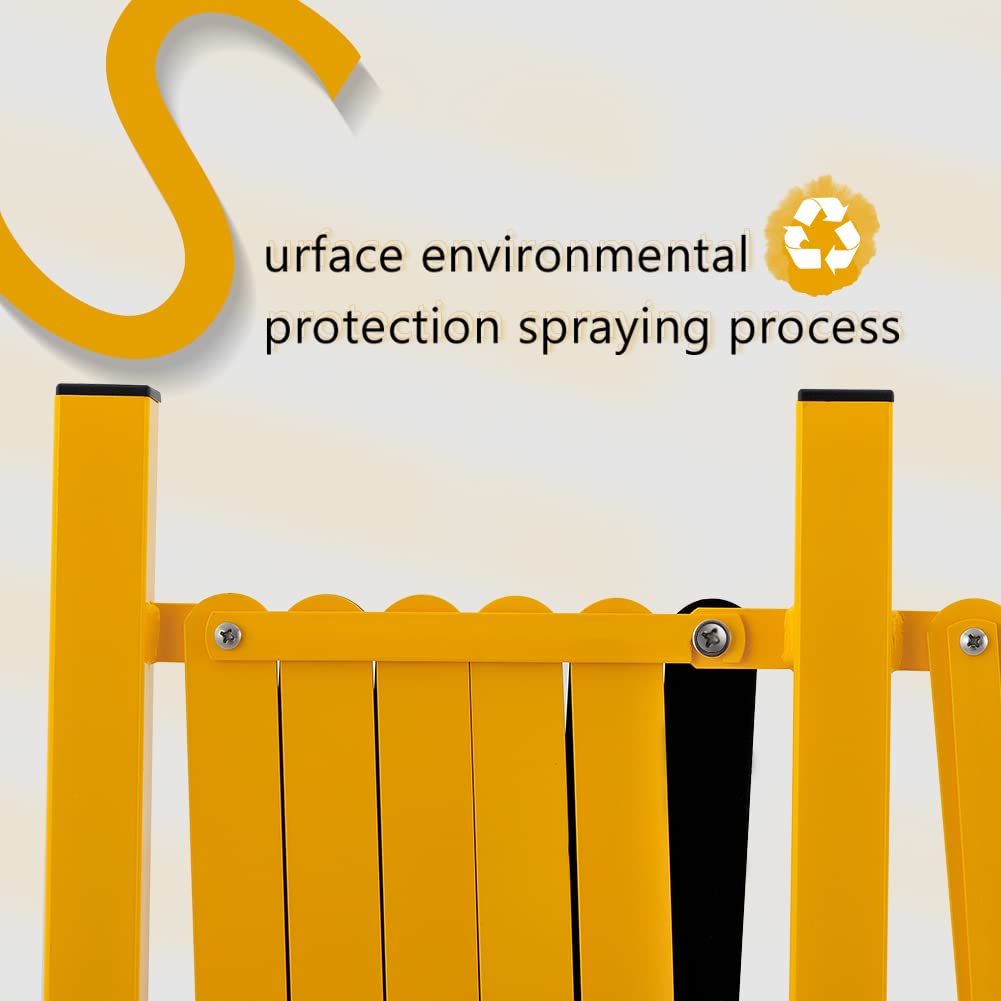 GYMTIME Industrial Expandable Metal Barricade, 16 Feet, Easily Assembled Safety Barrier with Casters, Flexible Mobile Gate, Adjustable Traffic Fence