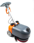 RT15AC 14“ Walk Behind Floor Scrubber Dryer Machine for Industrial Commercial Use, 4-Gal Tank, 26-ft Power Cord