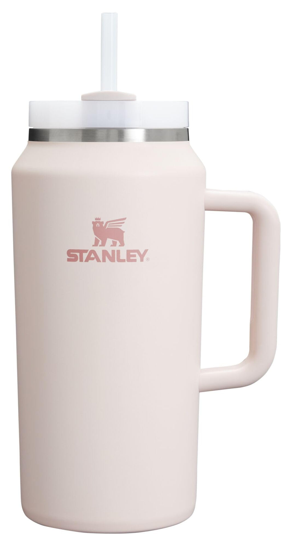 STANLEY Quencher H2.0 Tumbler with Handle and Straw 14 oz | Flowstate 3-Position Lid | Cup Holder Compatible for Travel | Insulated Stainless Steel Cup | BPA-Free | Azure