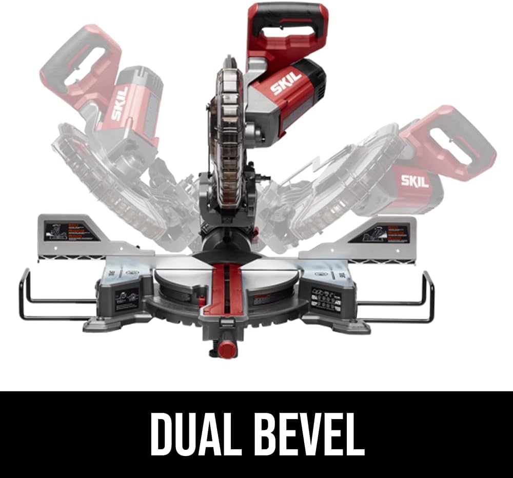 SKIL 10" Dual Bevel Sliding Compound Miter Saw-MS6305-00