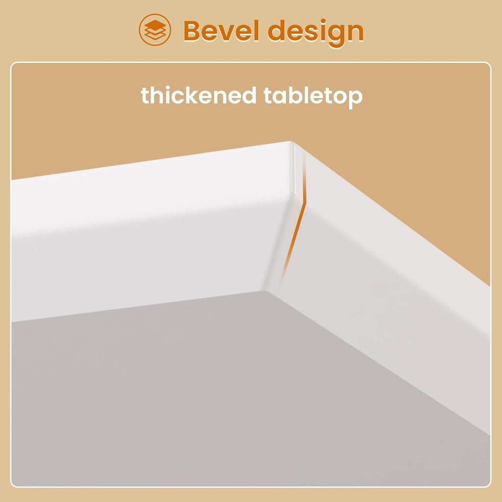 48” Lift Top Coffee Table for Living Room, Coffee Tables with Large Storage & Fence Design, Coffee Table Lifting top for Living Room Rustic Center Table for Home and Office, White