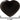 Heart 1.75 Inch with Black Pouch (Black Obsidian)