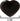 Heart 1.75 Inch with Black Pouch (Black Obsidian)