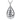 Yinplsmemory Carved Teardrop Keepsake Ashes Necklace Urn Pendant Cremation Memorial Jewelry-Always in my heart