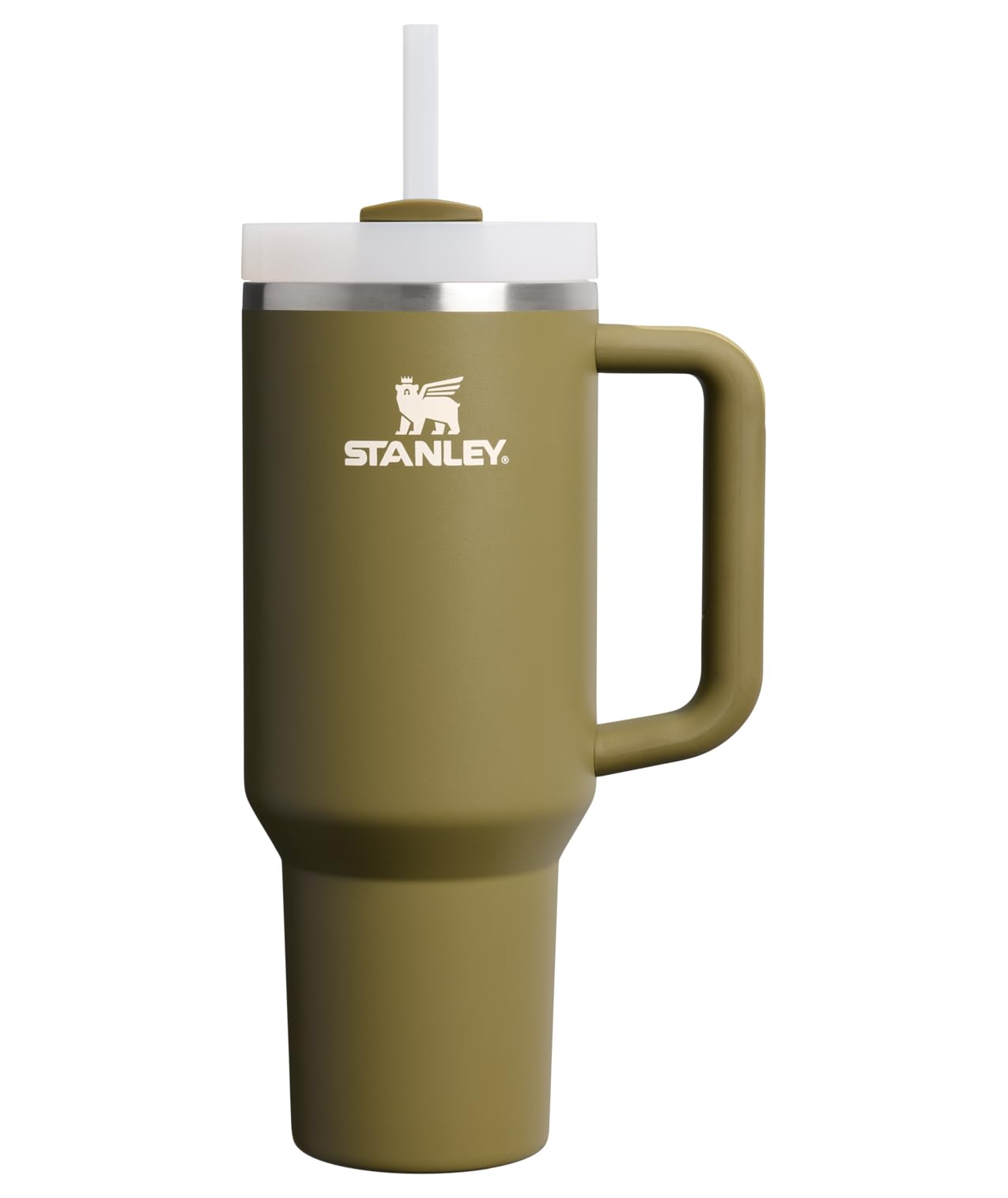 STANLEY Quencher H2.0 Tumbler with Handle and Straw 14 oz | Flowstate 3-Position Lid | Cup Holder Compatible for Travel | Insulated Stainless Steel Cup | BPA-Free | Azure