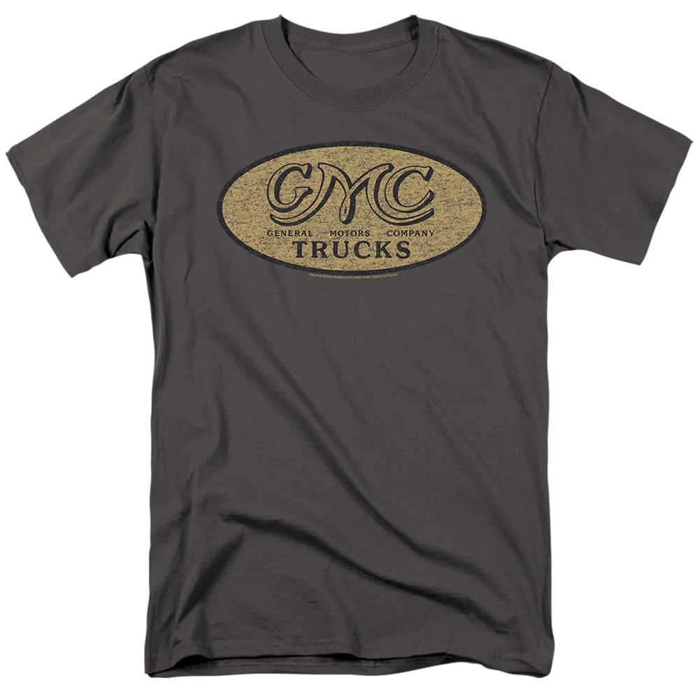 Popfunk Classic Gmc Vintage Oval Logo Unisex Adult T Shirt