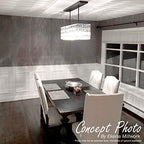 Ekena Millwork PNL22X09LE 21 5/8-Inch W x 8 5/8-Inch H x 5/8-Inch P Legacy Rectangle Wall/Door Panel