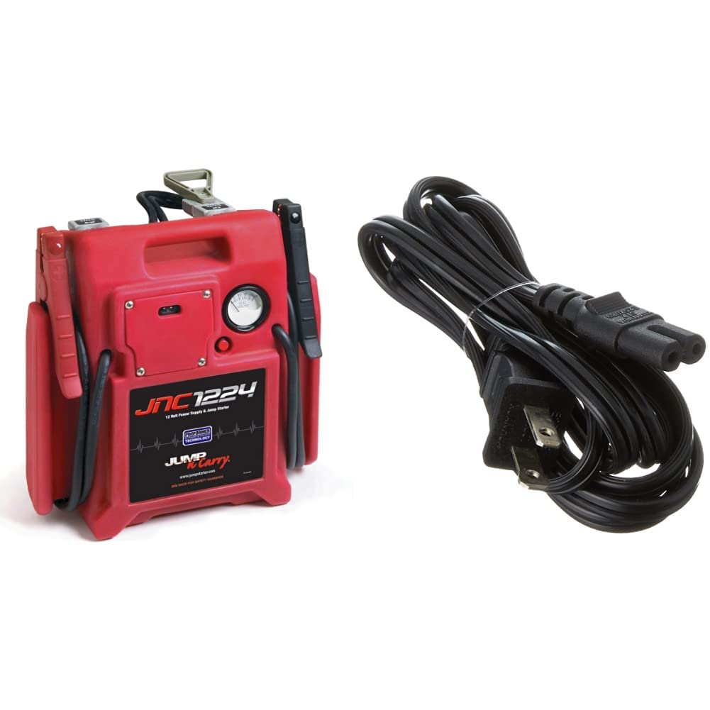 Clore Automotive Jump-N-Carry JNC1224 3400/1700 Peak Amp 12/24V Jump Starter