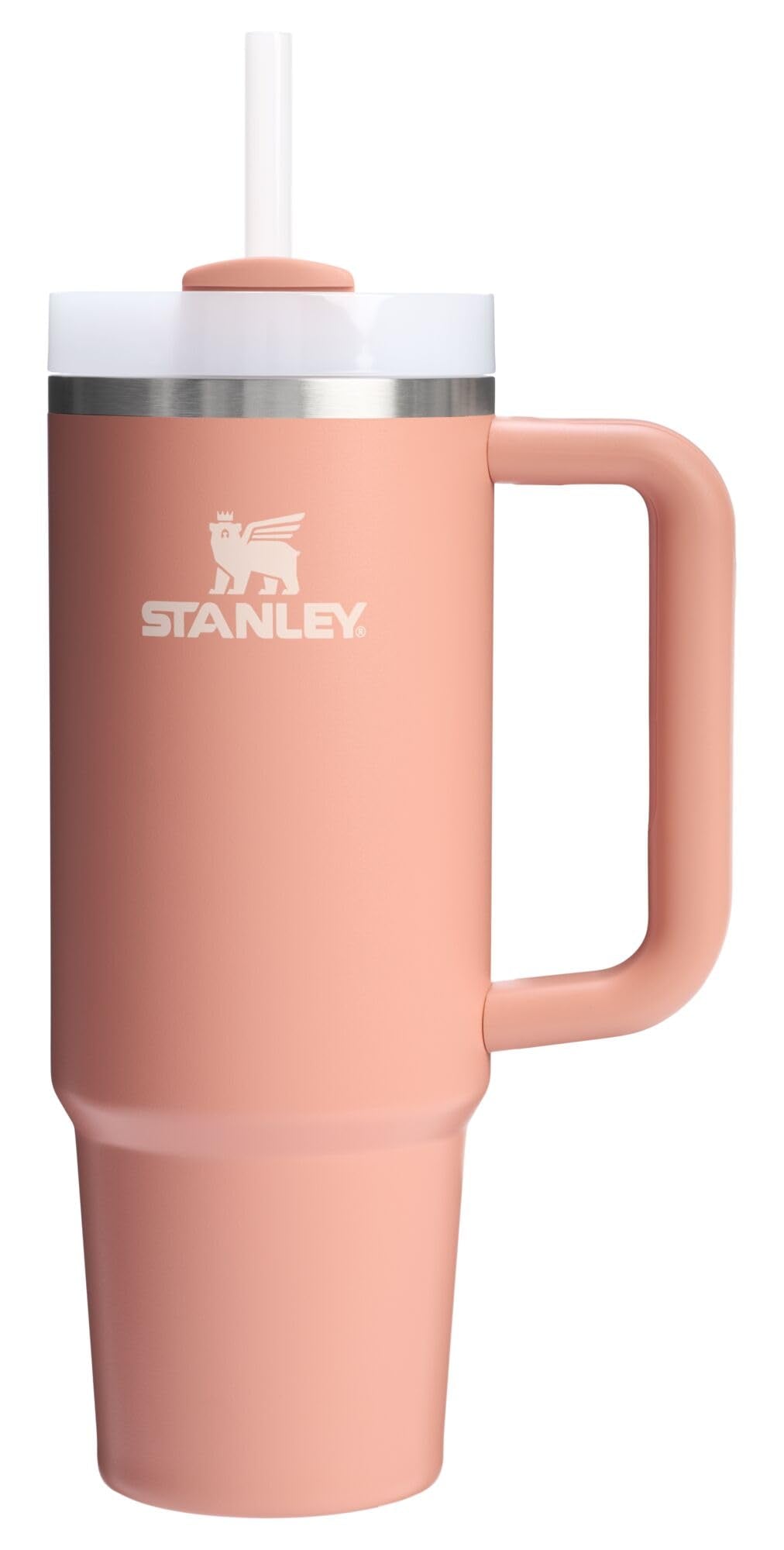 STANLEY Quencher H2.0 Tumbler with Handle and Straw 14 oz | Flowstate 3-Position Lid | Cup Holder Compatible for Travel | Insulated Stainless Steel Cup | BPA-Free | Azure