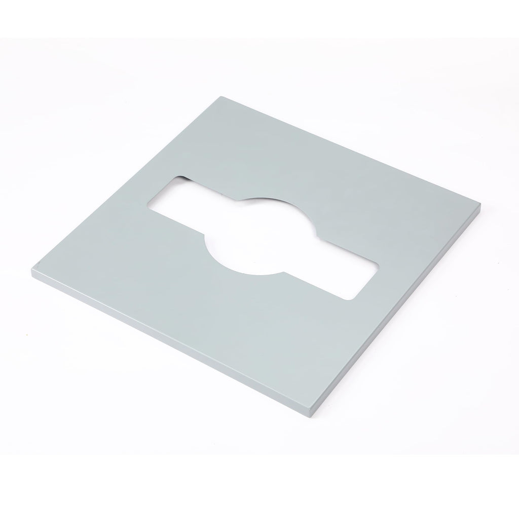 Alpine Commercial Indoor Recycle Bin - 29 Gallon Modern Looking Black Recycle Bin, Office Recycling Bins, Metal Trash and Recycling Container with Stickers & 3 Optional Lids (lid Sold Separately)