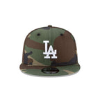 New Era Herre Los Angeles Dodgers Camouflage WDC 9Fifty Justerbar Snapback 950 Kasket