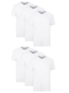 Hanes Men's Cotton, Moisture-Wicking Crew Tee Undershirts, Multi-Packs Available