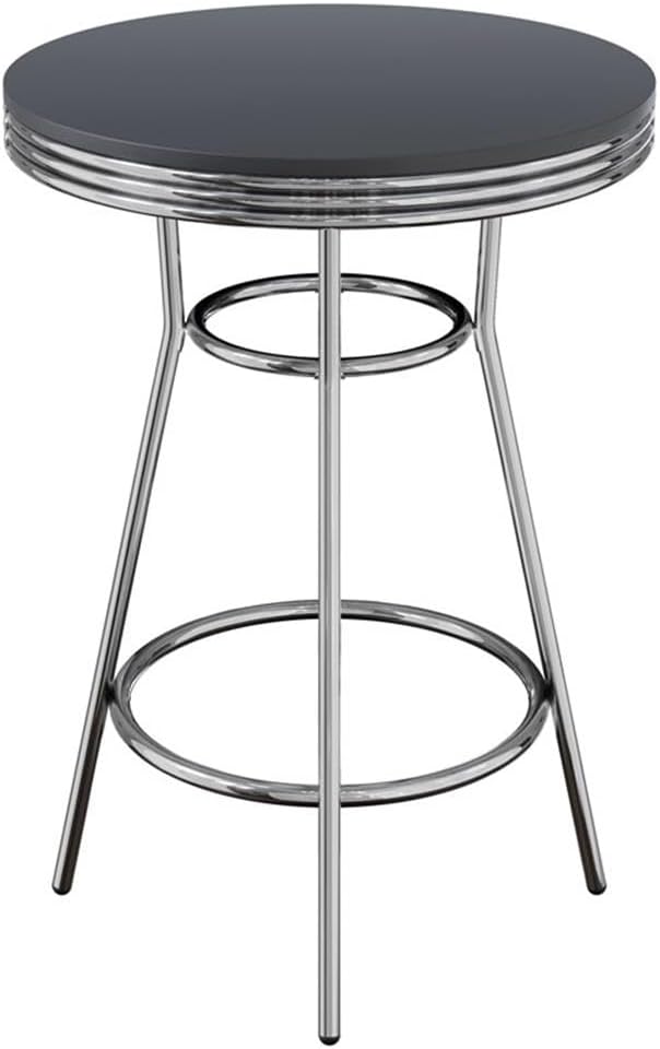 Winsome Wood Summit Dining, Black, Pub Table
