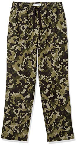 Amazon Essentials Men's Cargo Fleece Sweatpant, Olive Geo Camo, XX-Large