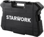 STARWORK TRUE MECHANIC 153-Piece Impact Socket Set, Professional, SAE/Metric
