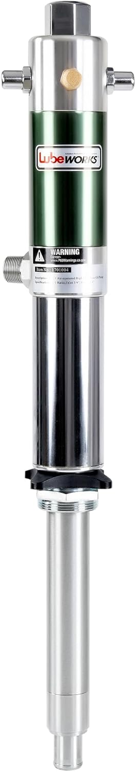 Oil Transfer Drum Pump Double Action 1:1 Fast High Flow Rate 8.5GPM / 32LPM for SAE130 Oils/Fluids