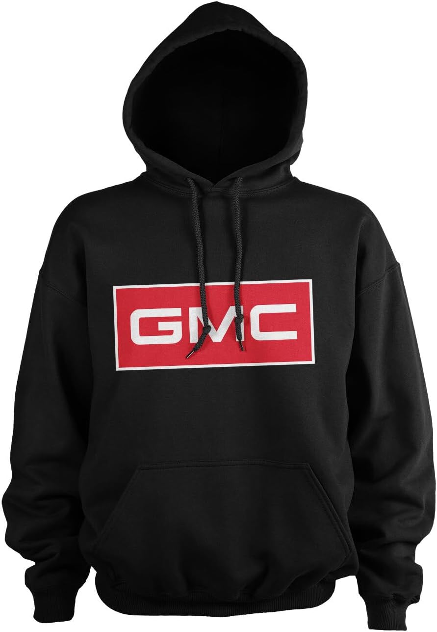 GMC Officially Licensed Logo Big & Tall Hoodie (Black), XXX-Large