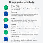 The DB Method Squat Machine, Workout Equipment for Home Gym, Exercise Leg and Glutes, Low Impact Lower Body Fitness Workouts, Training for Total-Body, Easy Setup, Foldable for Storage