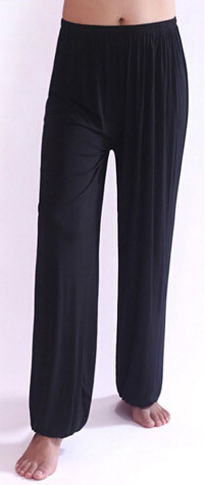 AvaCostume Men's Lightweight Loose Yoga Pants Elastic Waist Modal Yoga Harem Pants