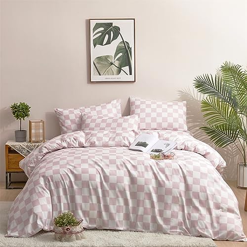 Ensemble de couette Queen blanc CLOTHKNOW 3 pièces Ensembles de couettes de literie blanches Ensembles de couettes de lit blanches Ensembles de literie Queen blancs unis Ensembles de couettes Queen Size blanches