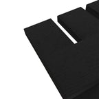 Ekena Millwork LS3C12X03200BL Lifetime Vinyl, TailorMade Three Spaced, Board-n-Batten, w Loks Shutters (Per Pair), 32-in. H, Black