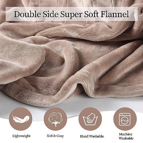 Heated Blanket Electric Blanket Full Size, Super Soft Cozy Upgraded Flannel Heating Blanket with 6 Heating Levels & 1-10 Hours Auto Off, Fast Heating & Overheat Protection, 72" x 84", Dark Gray