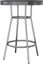 Winsome Wood Summit Dining, Black, Pub Table